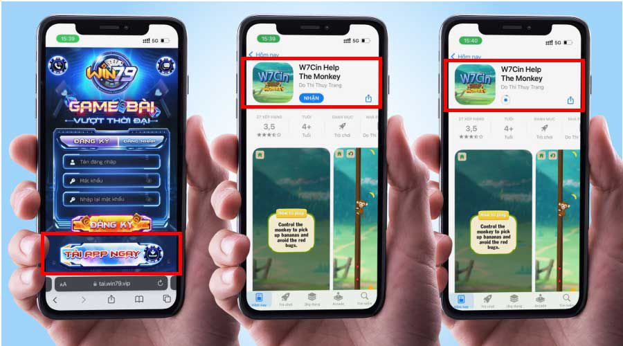 Win79 - Cổng Game đổi thưởng đẳng cấp quốc tế 6 Hướng dẫn tải Win79 trên điện thoại