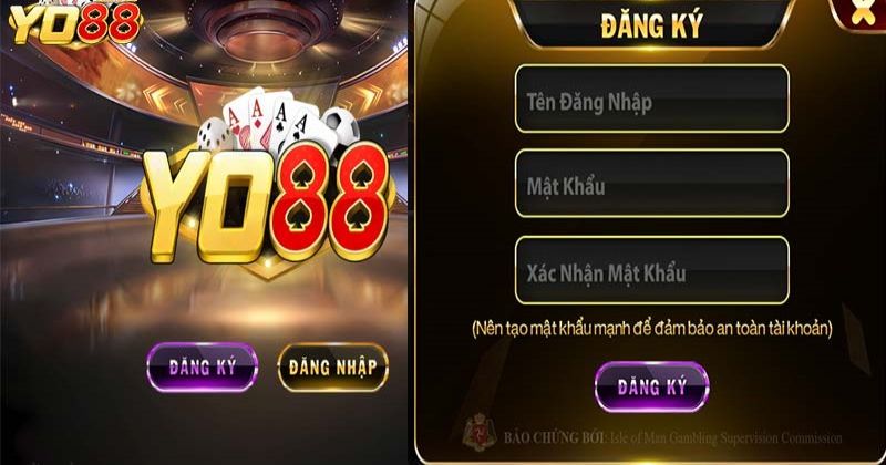 Yo88 | Đăng Ký Yo88 - Cổng game bài đổi thưởng tiền thật 5 Hướng dẫn đăng ký tài khoản tại cổng game YO88
