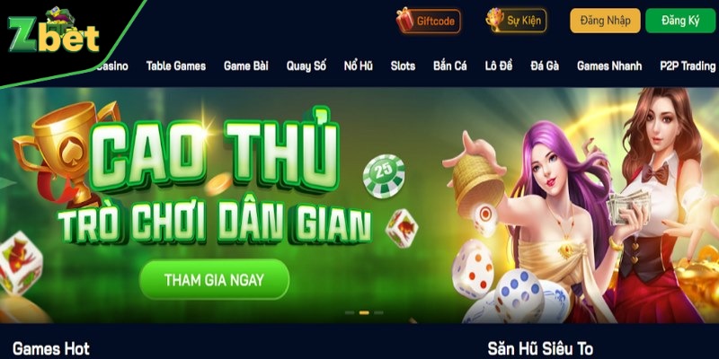 Zbet - Vua nhà cái trực tuyến đổi thưởng đến từ châu Mỹ 2 Tổng quan về Zbet