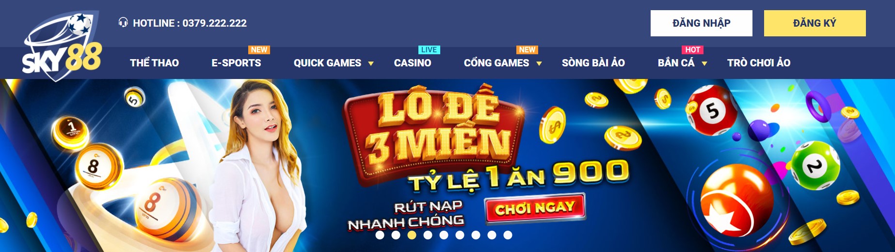 Sky88 - Link đăng nhập mới nhất | Cổng Game thể thao #1 VN 4 Nổ Hũ