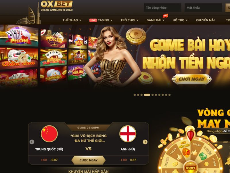 OXBET - Trải nghiệm cá cược online đỉnh cao, khuyến mãi hấp dẫn 2 oxbet-1