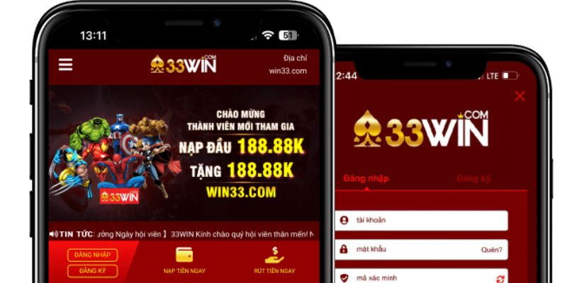 33WIN – Cổng game bài đổi thưởng, cá cược thể thao uy tín 2 nha-cai-33win-1