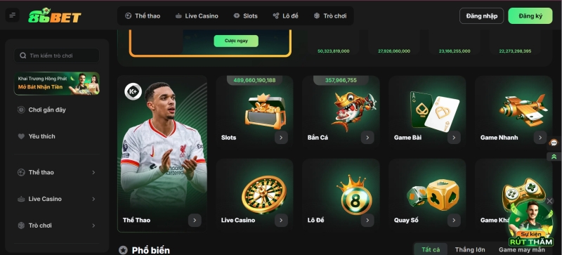 86Bet - Nhà cái uy tín, đẳng cấp Châu Âu 4 86Bet - Nhà cái uy tín, đẳng cấp Châu Âu